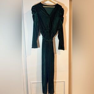 Green Forest Velvet Jumper